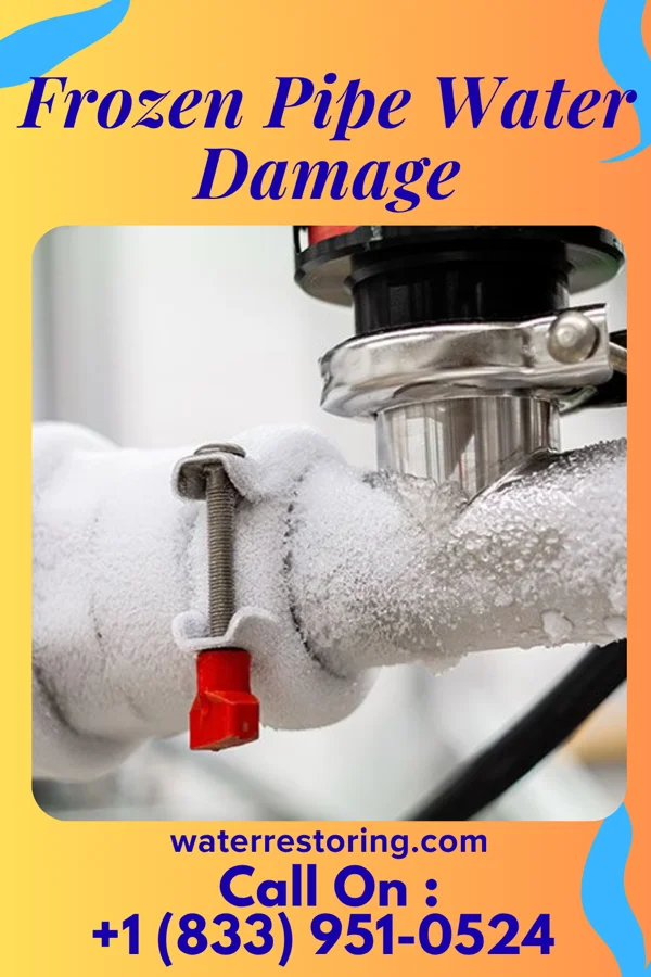 Frozen Pipe Water Damage in Bayside, WI